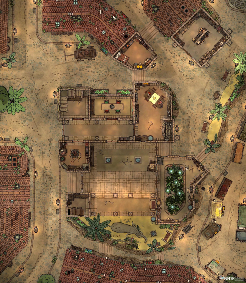 Baldurs Gate Oathoon Estate [32x38]