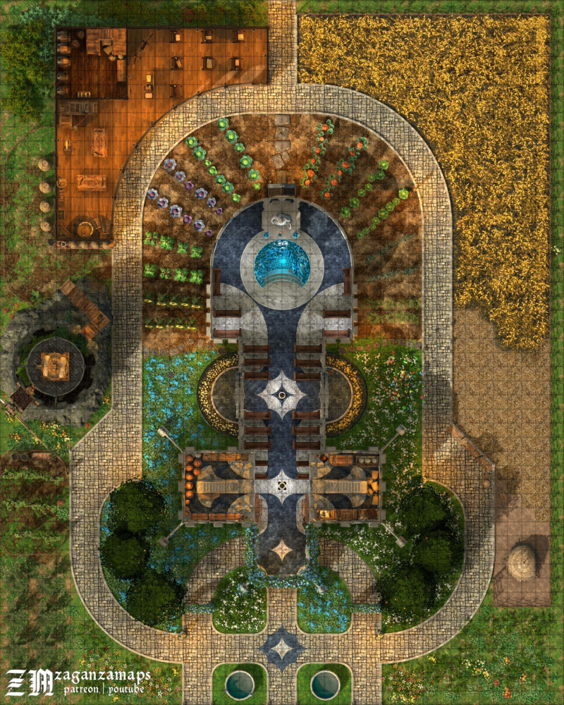Temple of Chauntea [40x50]