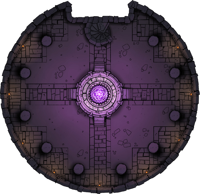 Dwarven Dungeon Prison [80 x 120]