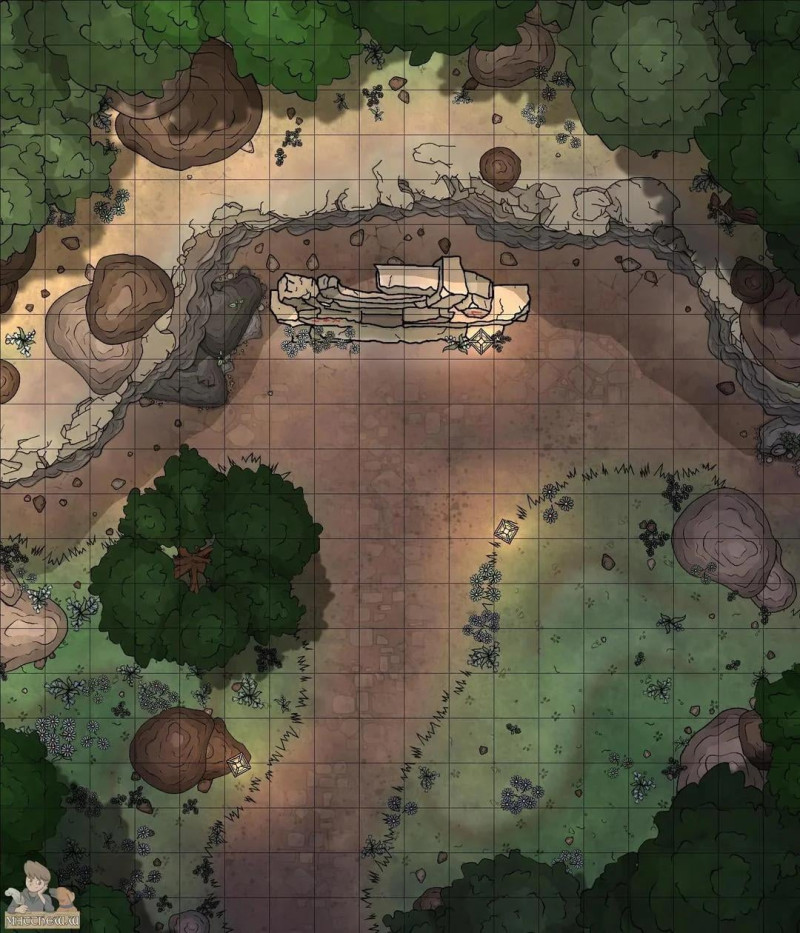The Ruined Druid's Portal [18x21]