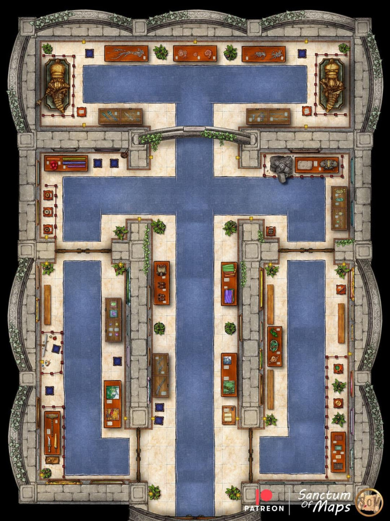 FULL Sanctum of Maps Archive - 500+ Battlemaps ABSOLUTELY FREE!