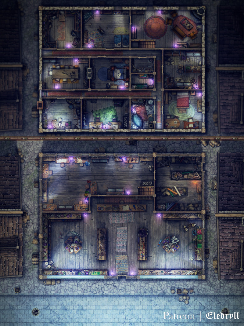 Creepy Toy Shop [30x40] [Gridless]