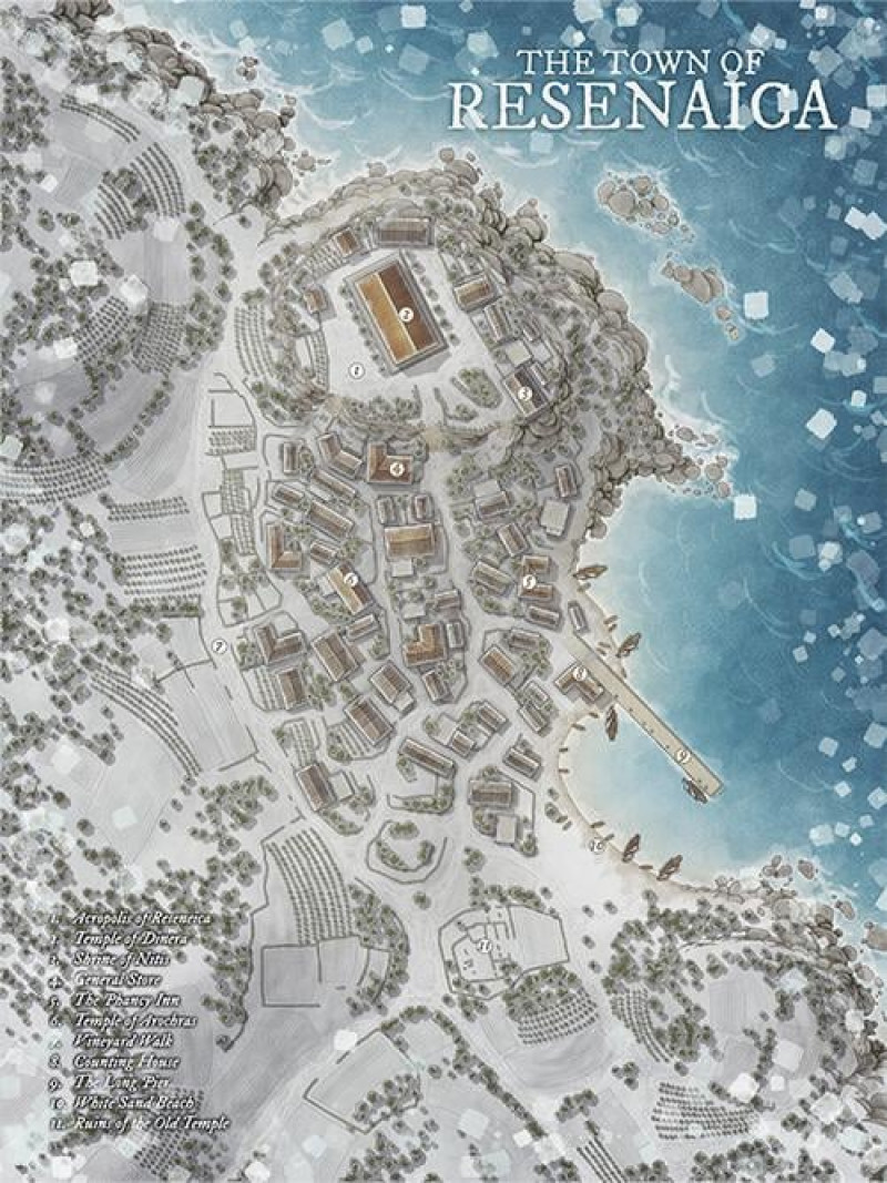 The Ancient Greek Town of Resenaica