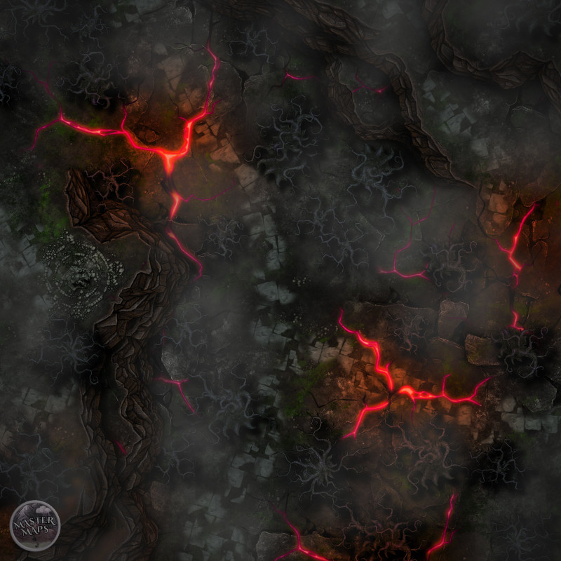 Umbral Wastes 2 w/ Red Alt. [40x40]