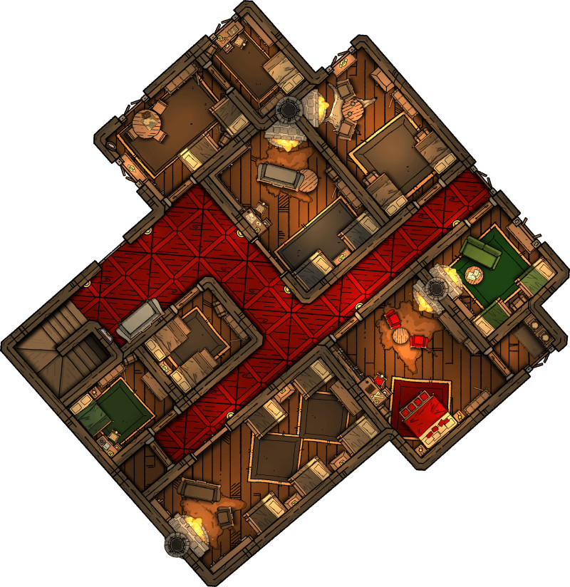 Bard's College Campus - Classrooms, Theater, Shops [120 x 110]