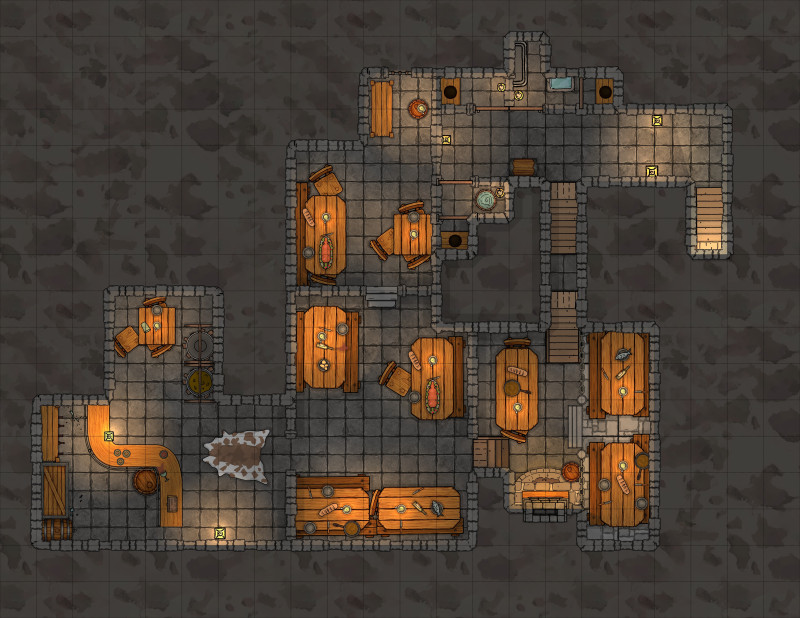 The Moved Sword Tavern [22x17]