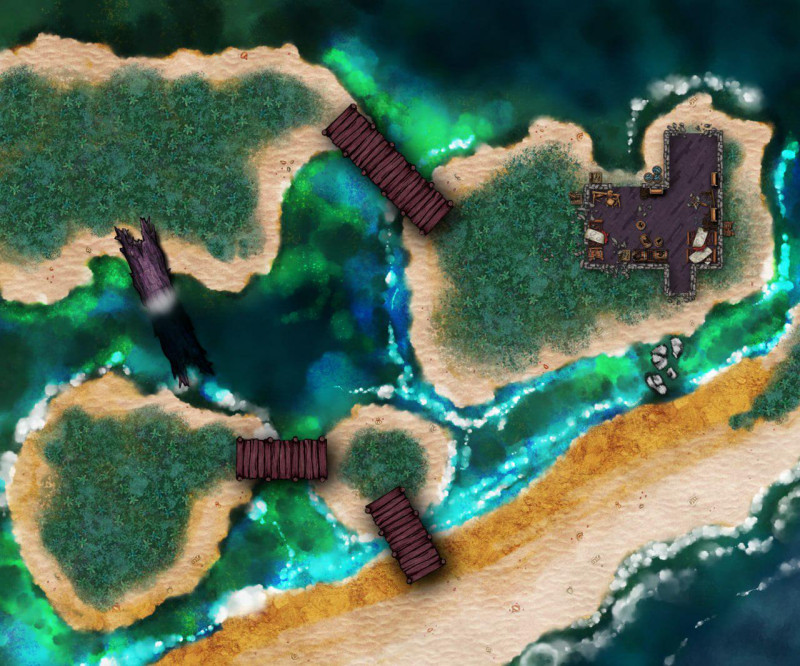 Tips for this lagoon map