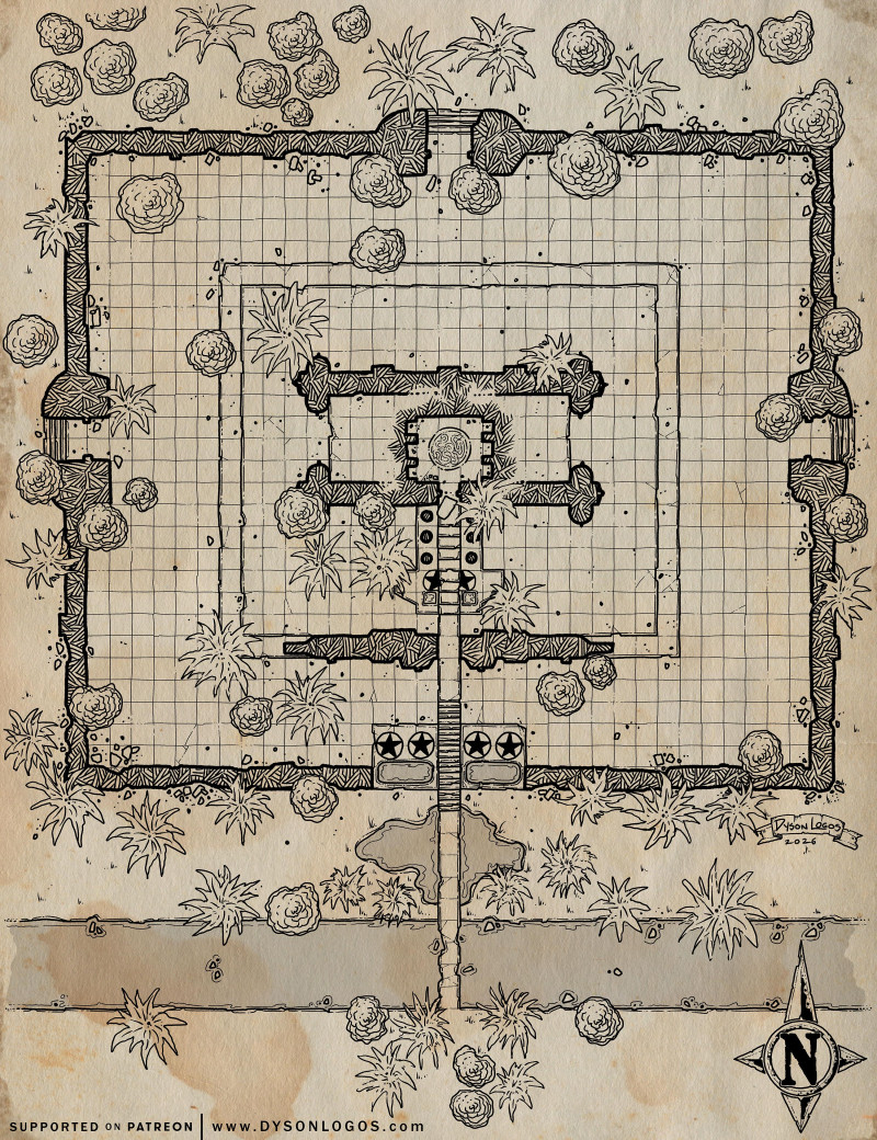 Temple of the Malevolent Five – Surface Level