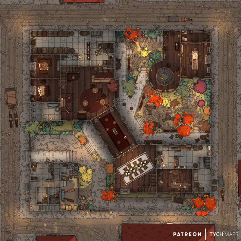Ulbrinter Villa - Waterdeep [40x40]