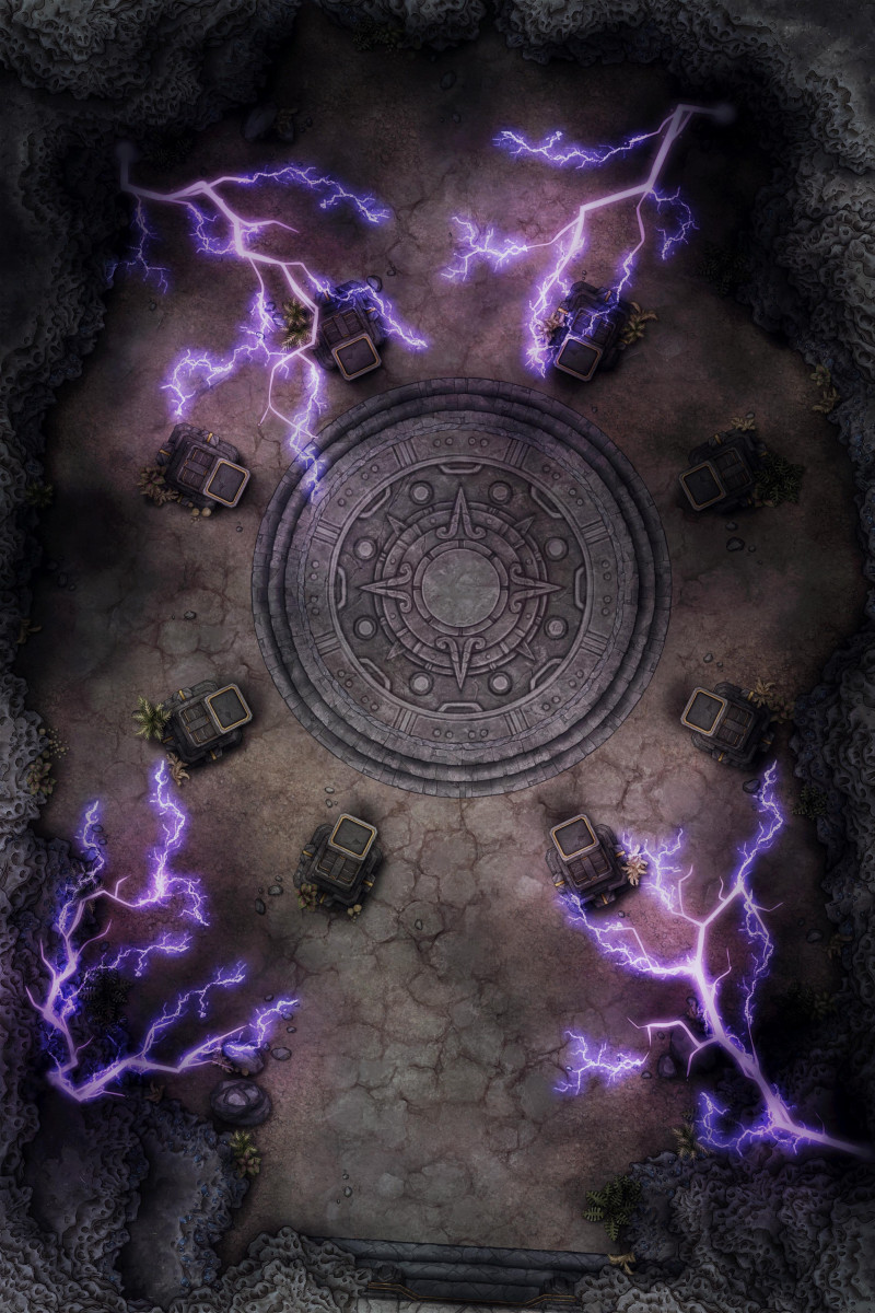 Elemental Cave [20x30] - 9 unique variations