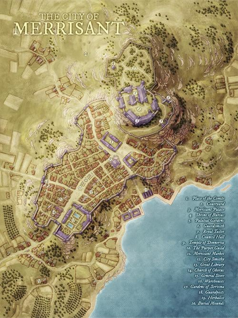 The Castle City of Merrisant