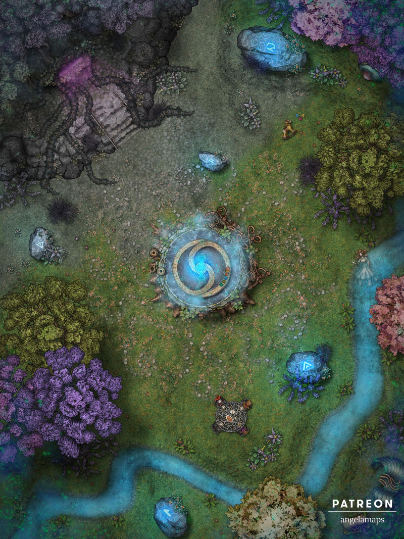 The Other Side [battlemap] from Angela Maps - 4 versions! [animated] [art]