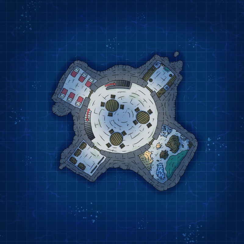 Sea prison maps
