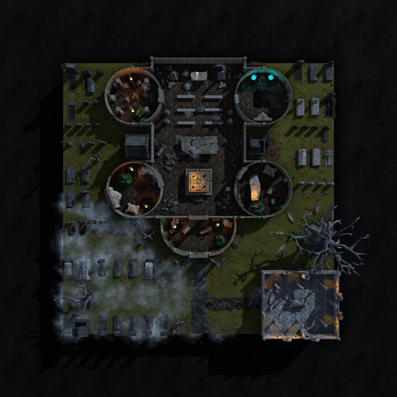 Black Reliquary Free Map