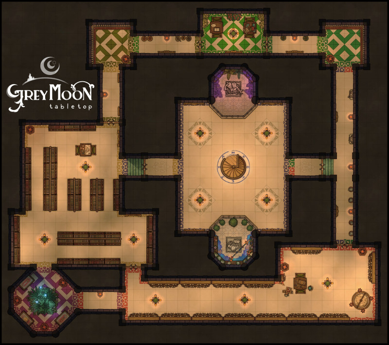 The Minerval Order Archivum: A desert chapter house of a guild of scholars and wizards [Multiple]