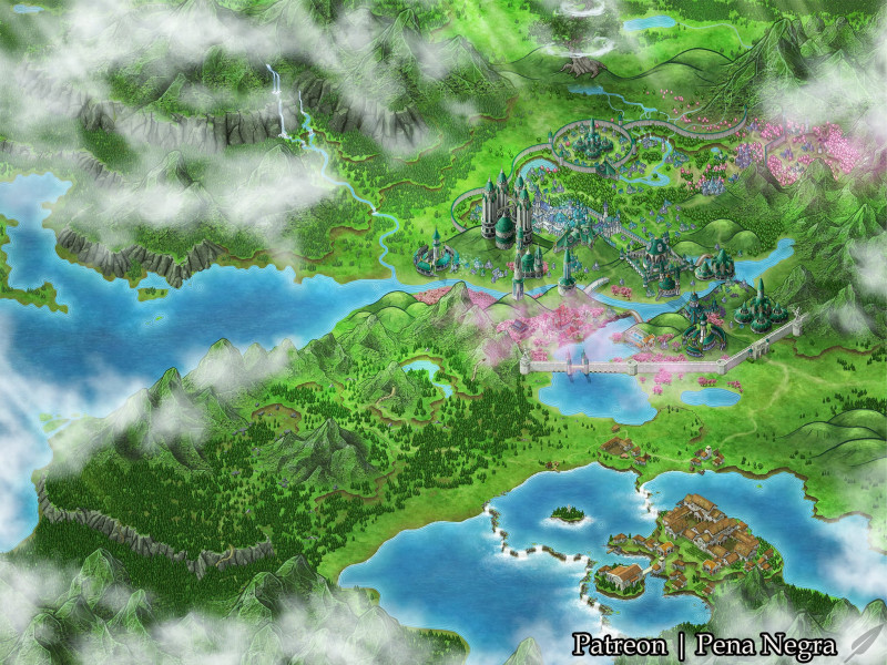I redid an old map.