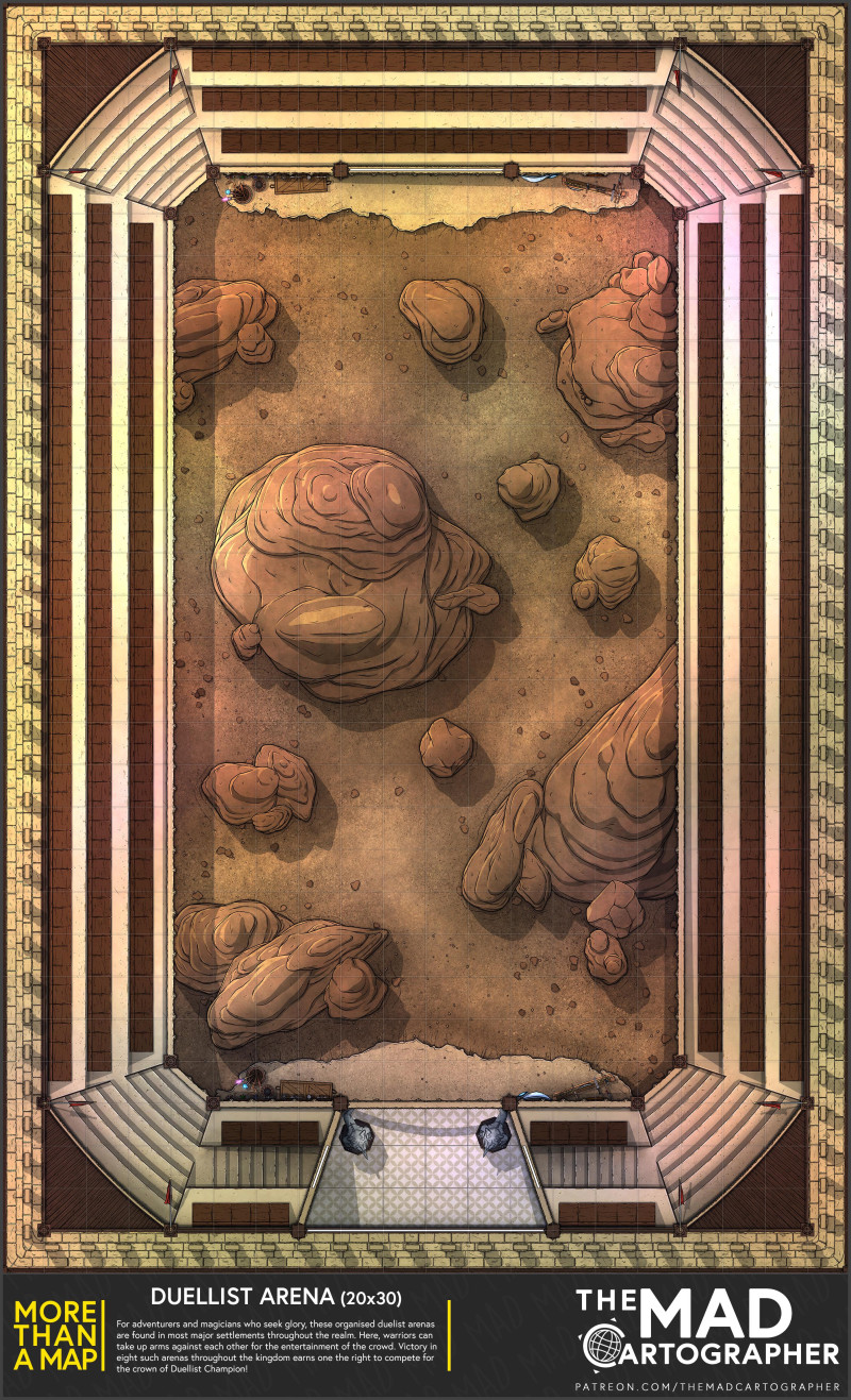 [20x30] More Than a Map: Duellist Arena