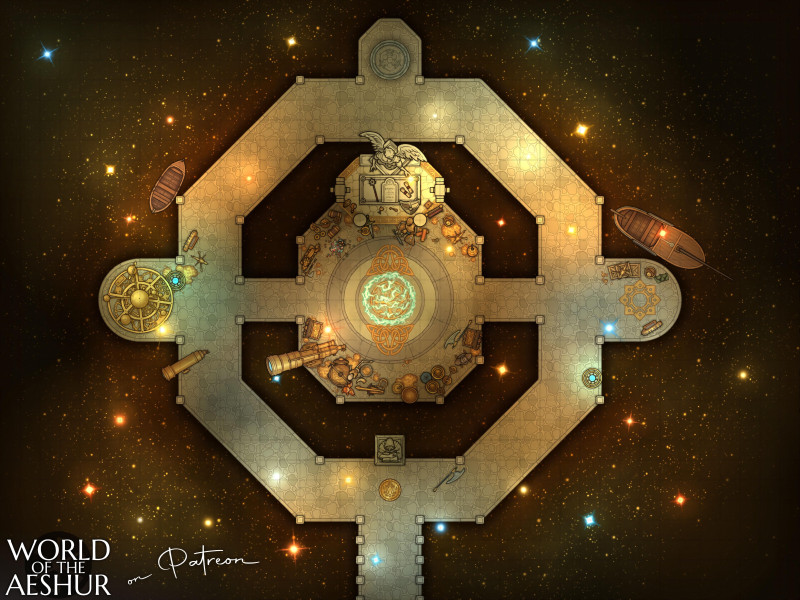 The Soliscor Tomb - [40x30]