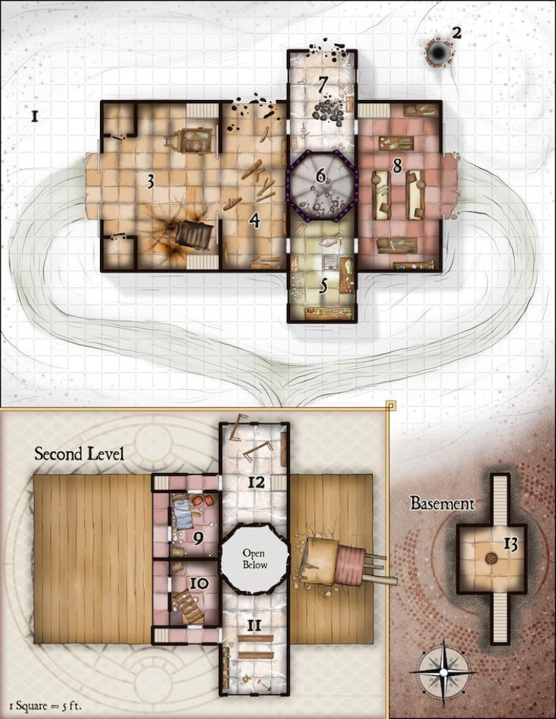 Map 258 - Broken Prison - Encounter/Dungeon