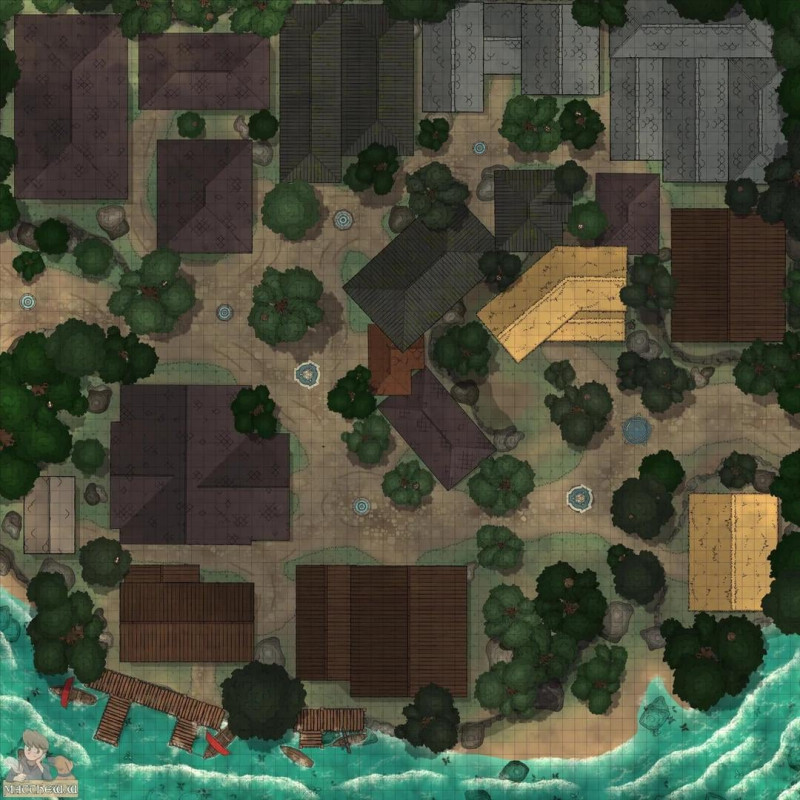 The Hamlet of Wettlewick [67x67]