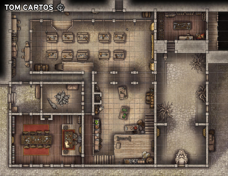 Castle of Storms Dining Hall [22x17]