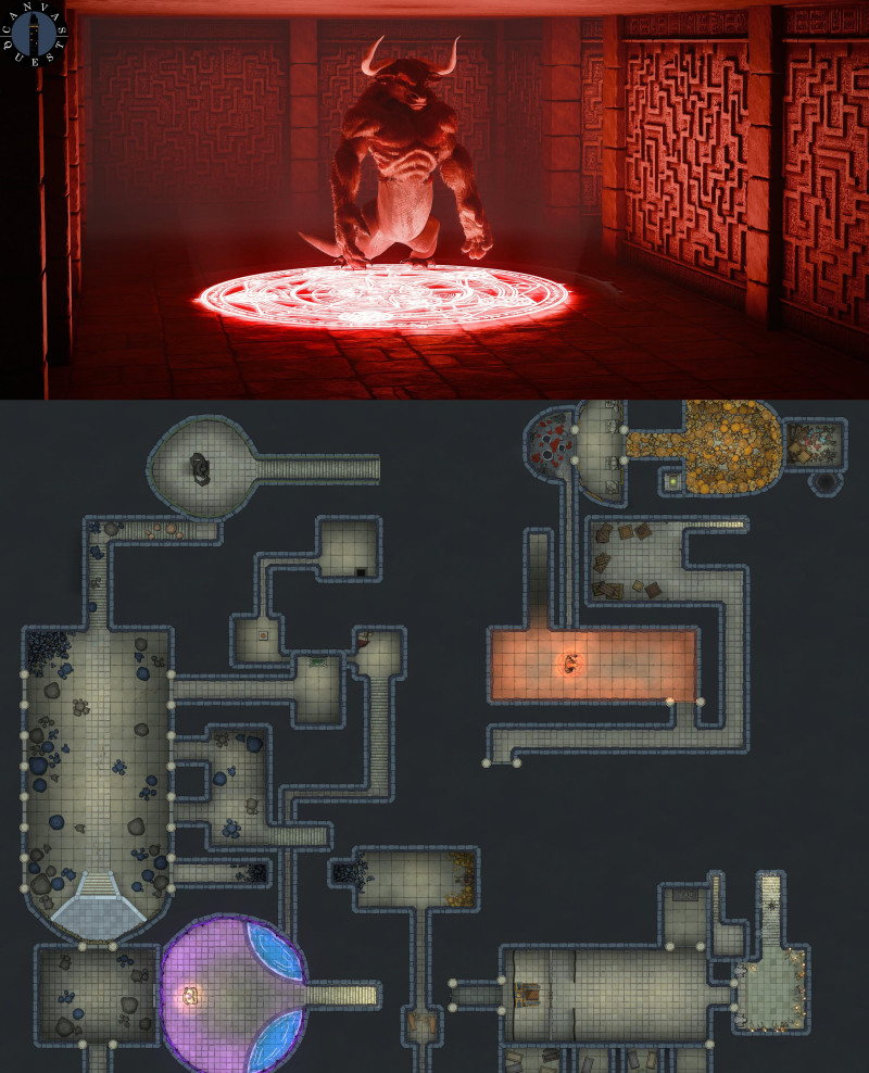 Caverns of Thracia: Dungeon Level 2 Part 2