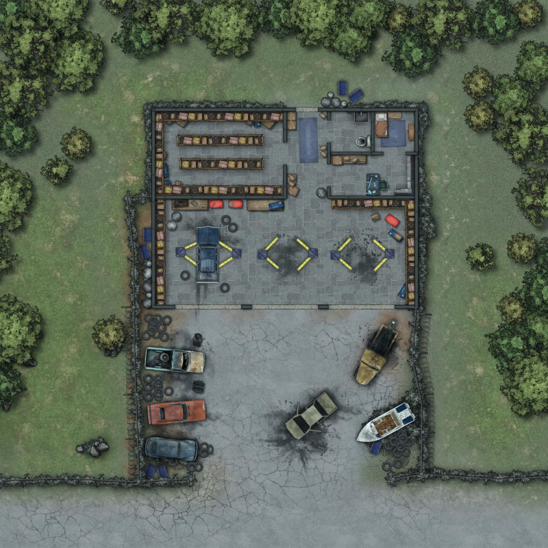 Zombie Apocalypse - Garage