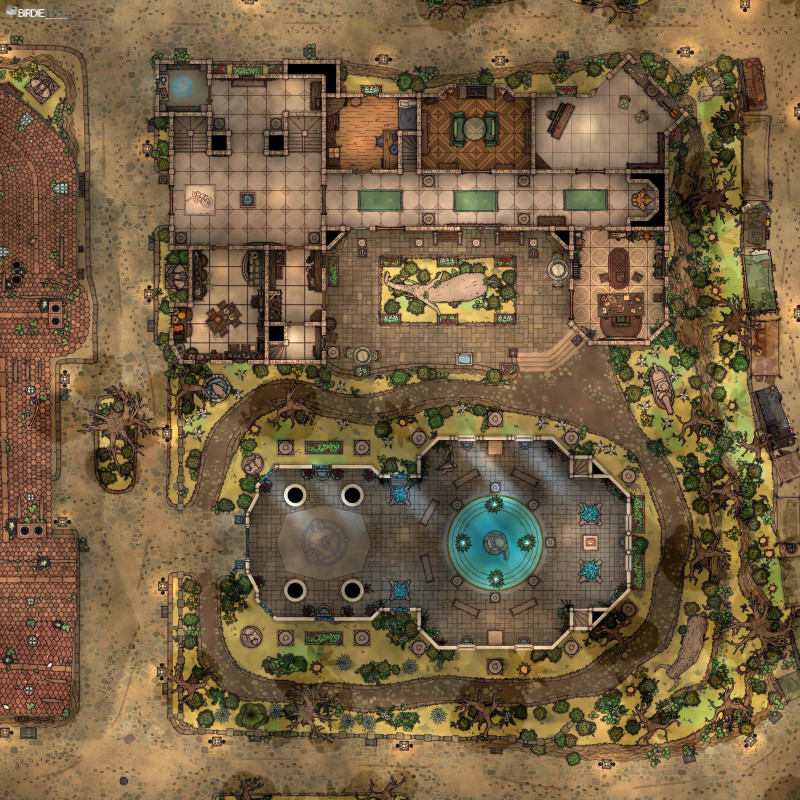 Unrolling Scroll Baldurs Gate [42x42]