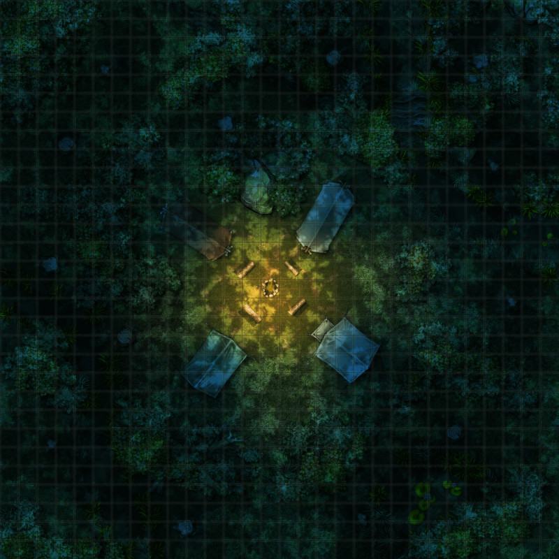 Woodland (Modular - Camping, Roads, Night, Day)