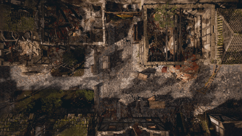 [OC] Eirintaal central streets [Battlemap]