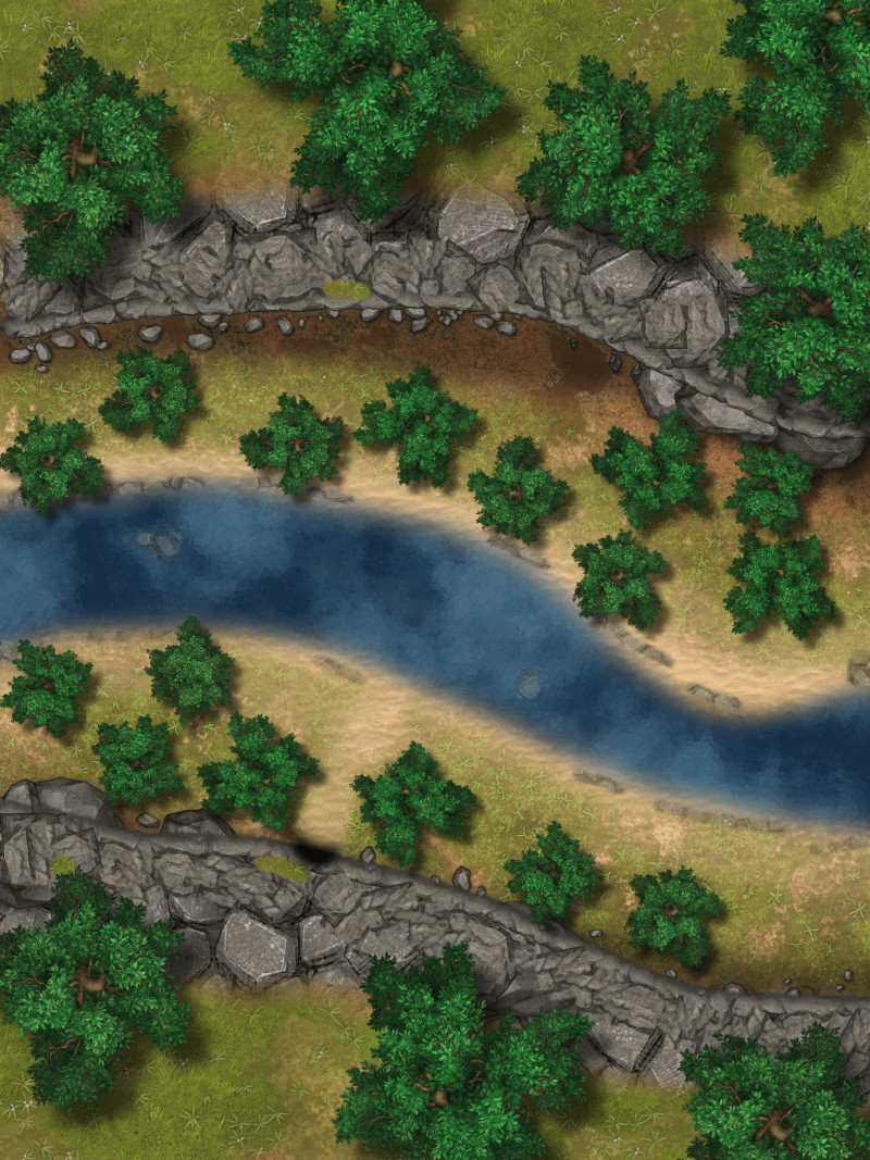 Simple Ravine map