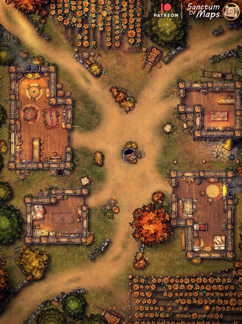 FULL Sanctum of Maps Archive - 500+ Battlemaps ABSOLUTELY FREE!