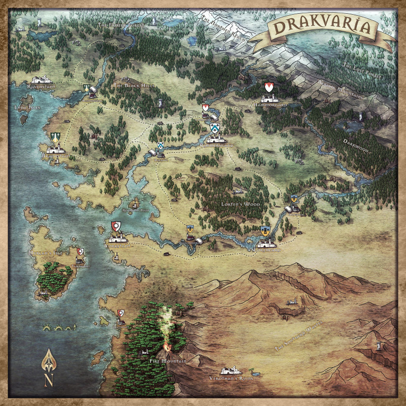 First Continent Map