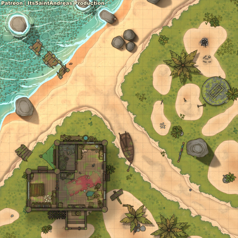 An Old Beach House Location