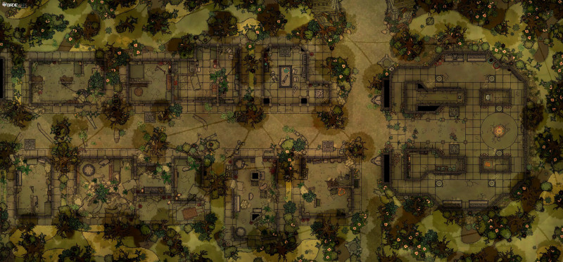 Ancient Temple District - [75x35]