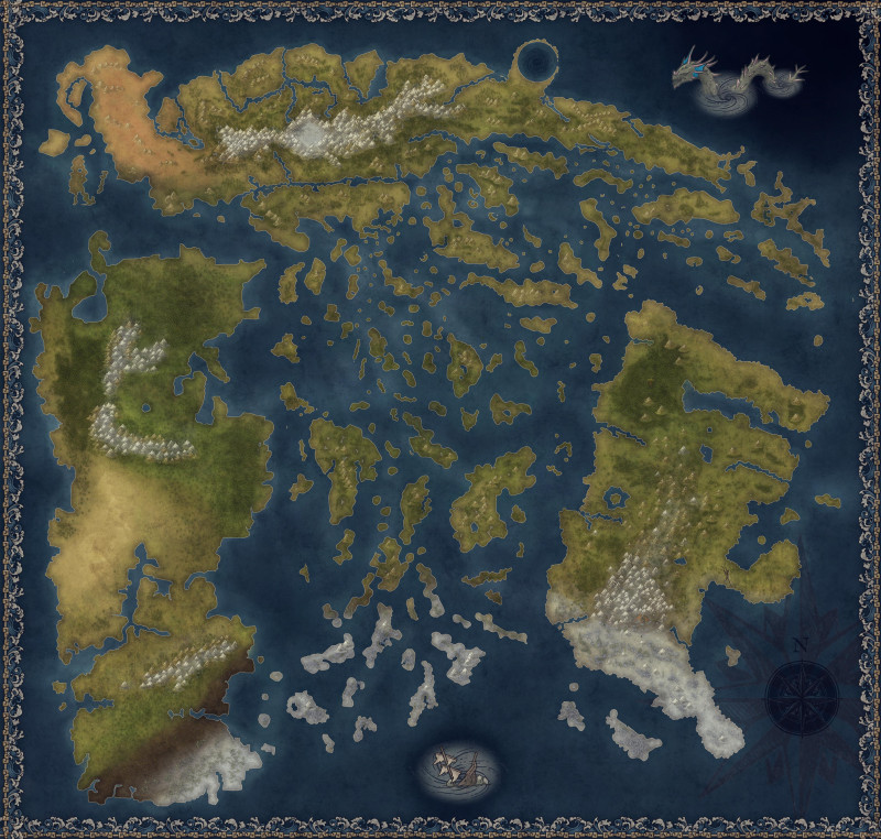 My first map, I am pretty happy with it but would love to hear any feedback or advice!