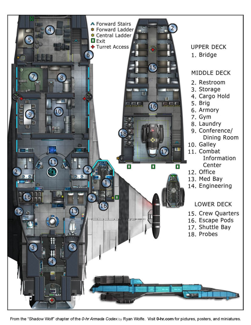 Shadow Wolf - recon ship