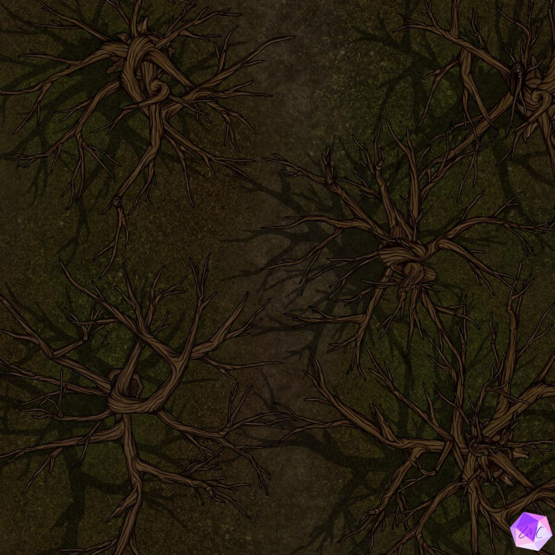 Spooky Road/Random Encounter Map
