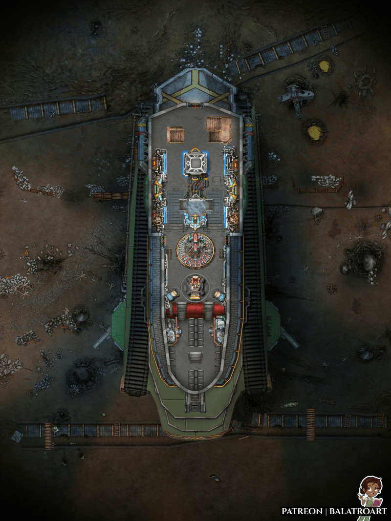 The great tank fortress is a monster on the battlefield- A mobile bastion claiming dominion over whatever region it storms through.