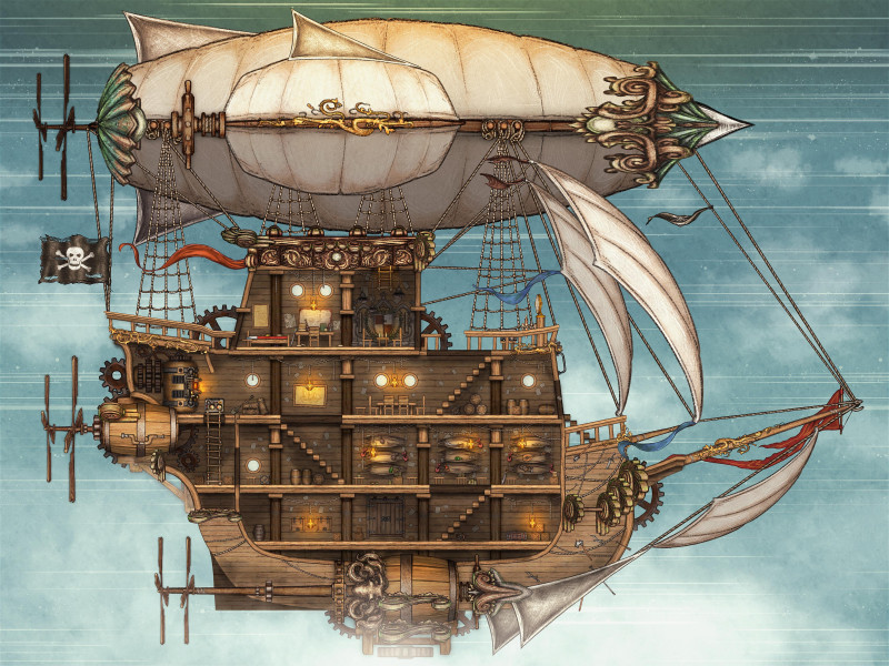 The Lady Ann Airship (Link in Description)