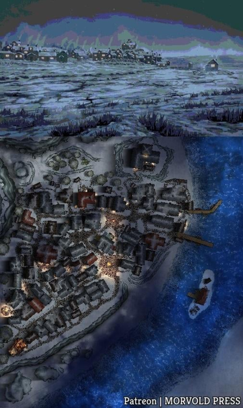 Bremen - Evening | Icewind Dale [170 x 190]