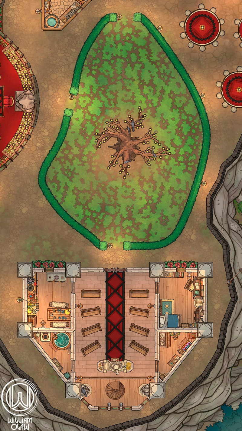 Raven's County Vampire Mannor, a full dungeon for a one-shot!