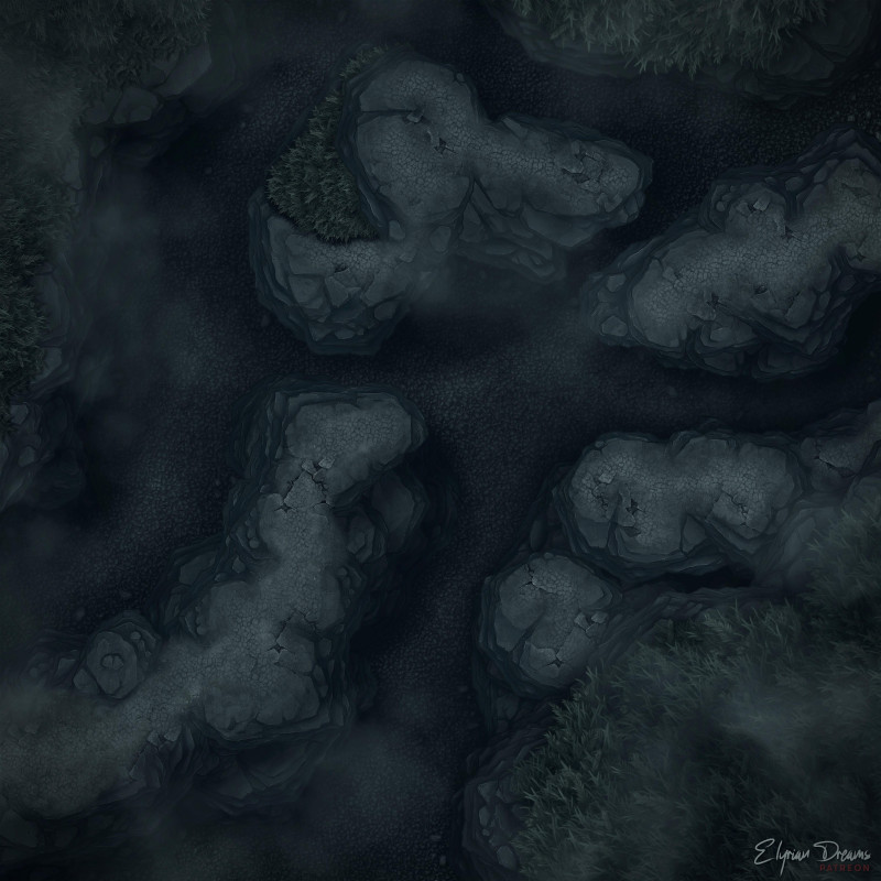 Shattered Gorge [30x30]