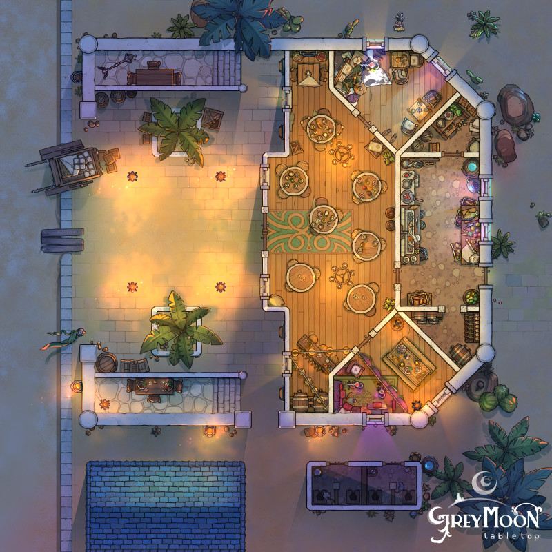 Desert Dives: The Cardamom Carpet Bar, where rumours and fists fly in equal measure [25x25]