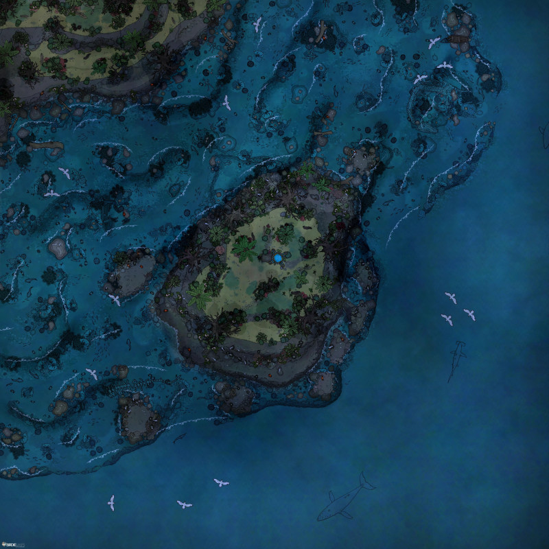 The lonely Boulder - [80x80]