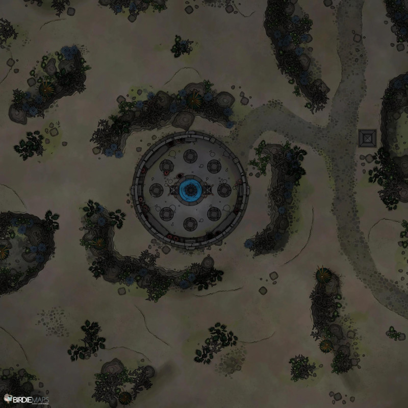 Desert Shrine - [15x15]