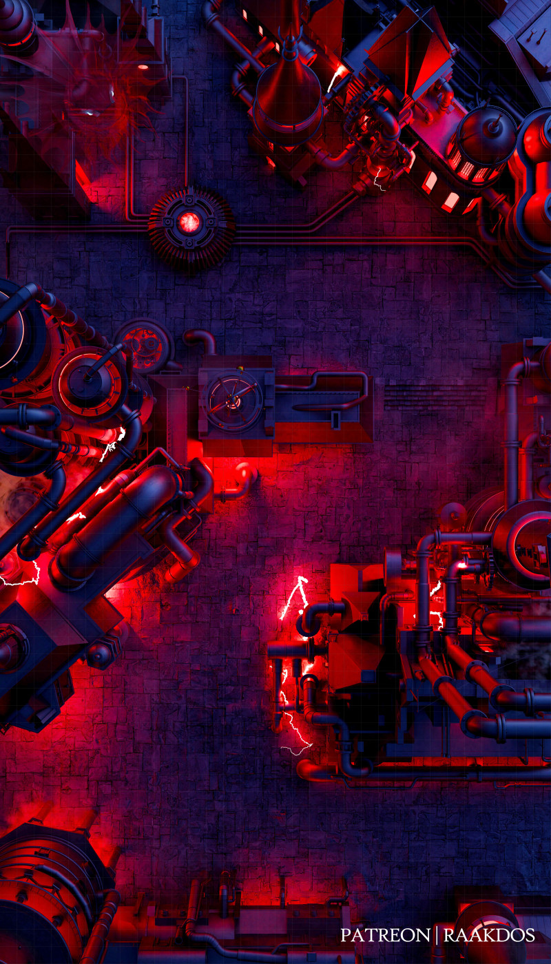 Artificer’s Quarter - Illusion of Mizzet 32x56