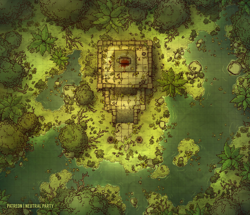 Jungle Altar (35x30)