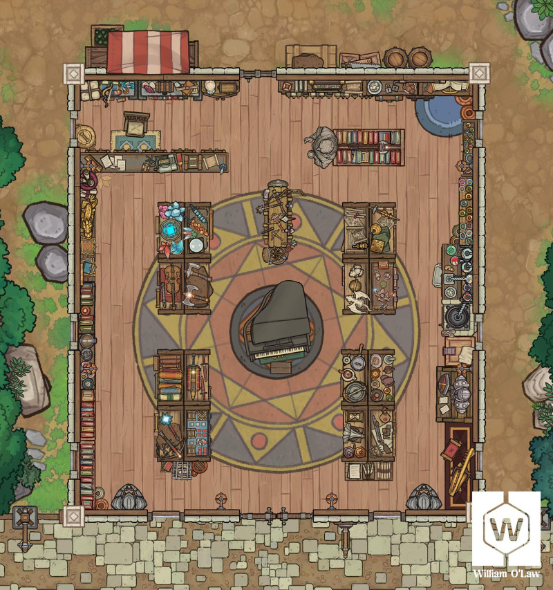 Small Magic Bazaar: Another map Remake!