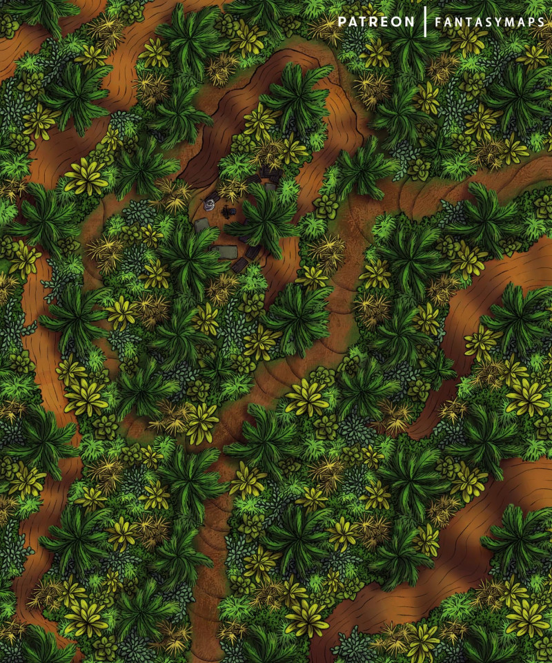 Jungle Camp [25x30]